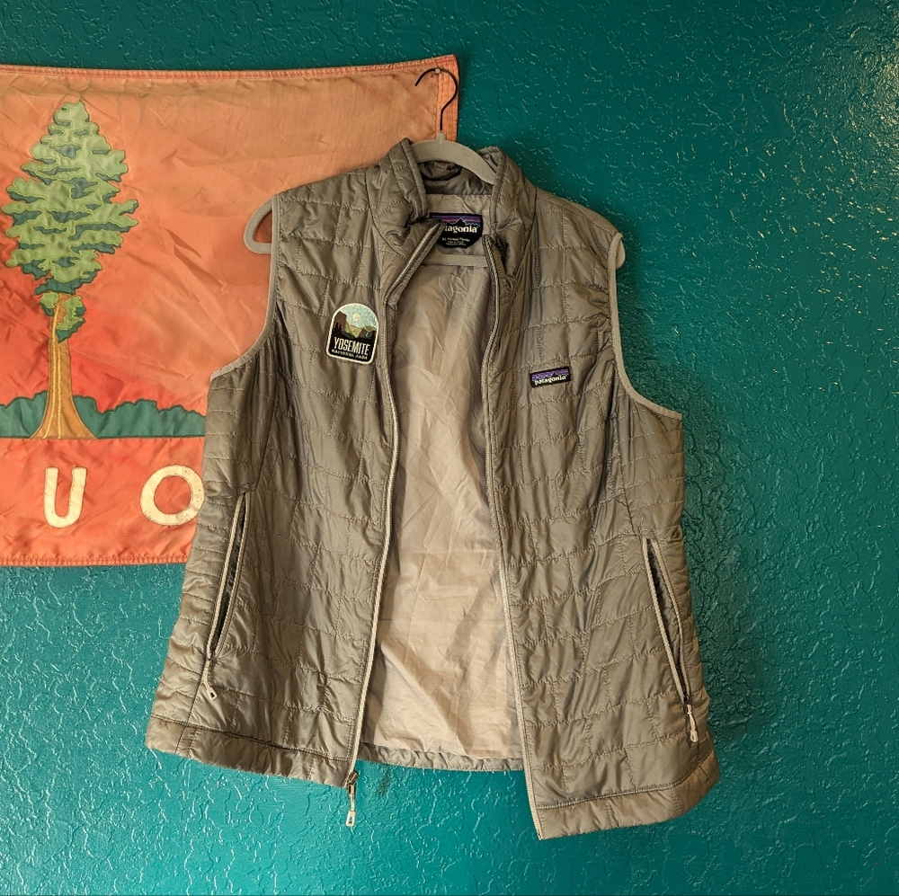 Patagonia Vest with Yosemite Patch